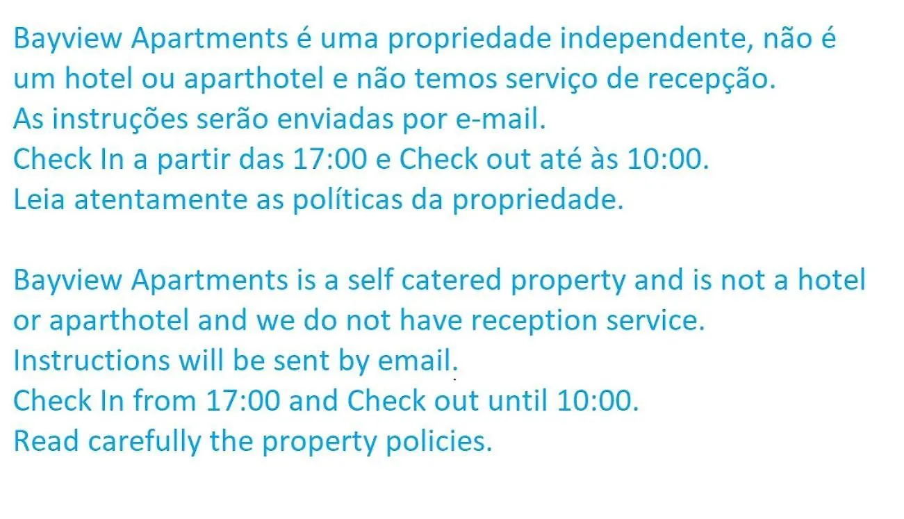 Bay View Apartments Albufeira 0*,  Portogallo